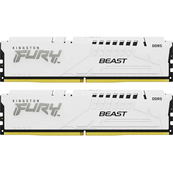 32GB (2x16GB) KINGSTON FURY Beast White EXPO DDR5-5600 CL36 RAM Speicher Kit