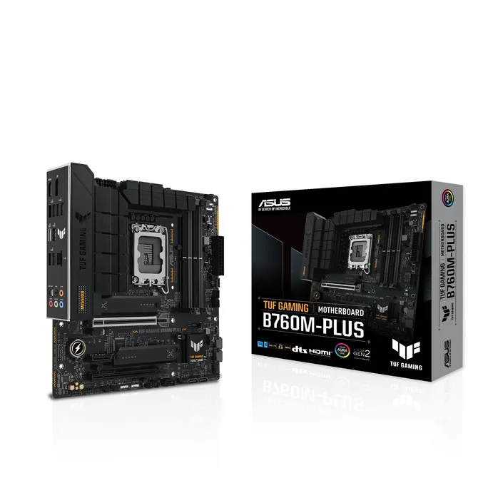 ASUS TUF GAMING B760M-PLUS mATX Mainboard - Sockel 1700