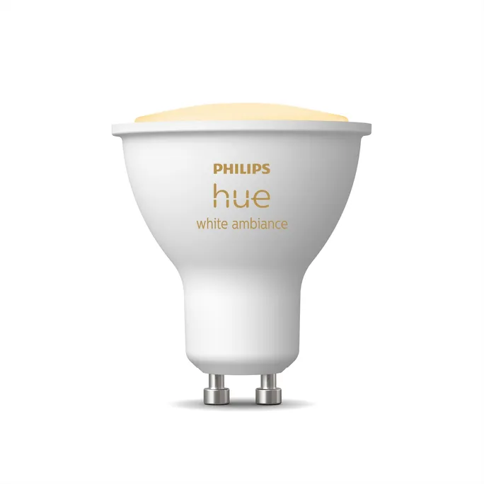Philips Hue White Ambiance GU10 Smarter Spot Einzelpack 350lm