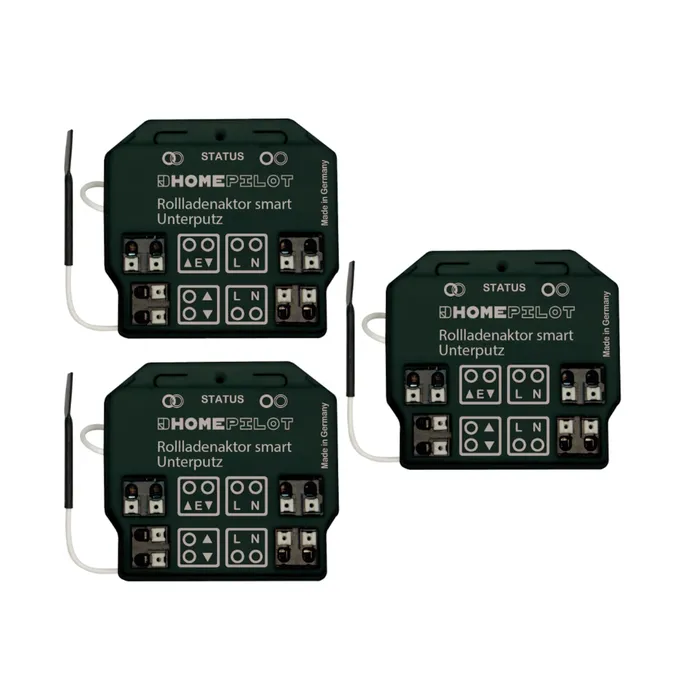 Homepilot Rollladenaktor smart - Unterputz • 3er Pack