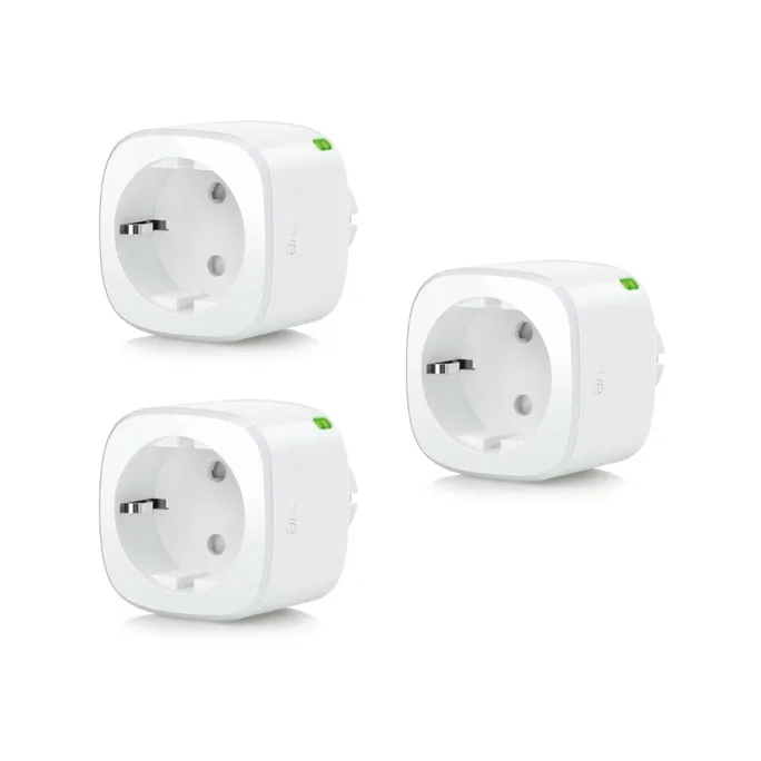 Eve Energy (Matter)  - Smarte Steckdose , 3er Pack