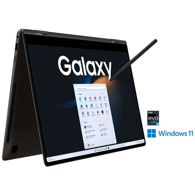 SAMSUNG Galaxy Book3 Pro 360 16" WQXGA+ i7-1360P 16GB/1TB SSD Win11