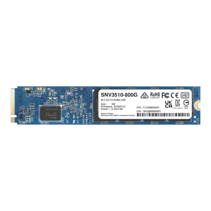Synology SNV3510-800G PCIe 3.0 NVMe SSD für NAS 800 GB M.2 22110