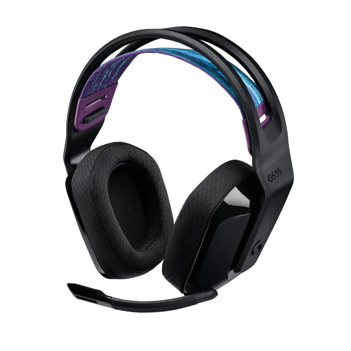Logitech G535 LIGHTSPEED Schwarz - Kabelloses Gaming-Headset