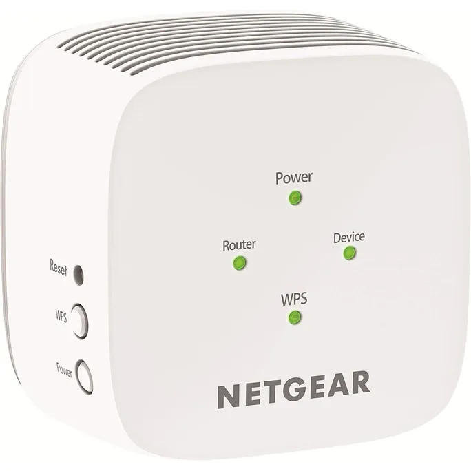 NETGEAR WLAN Repeater EX3110 WLAN Verstärker AC750 (Dual-Band WiFi 2,4/5 GHz, Abdeckung 2 bis 3 Räume & 20 Geräte, bis zu 750 MBit/s Geschwindigkeit)