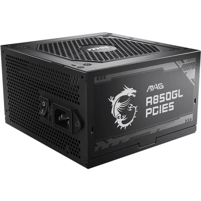 MSI MAG A850GL 850 Watt ATX3.0 80+ Gold Netzteil PCIe 5.0 120mm Lüfter