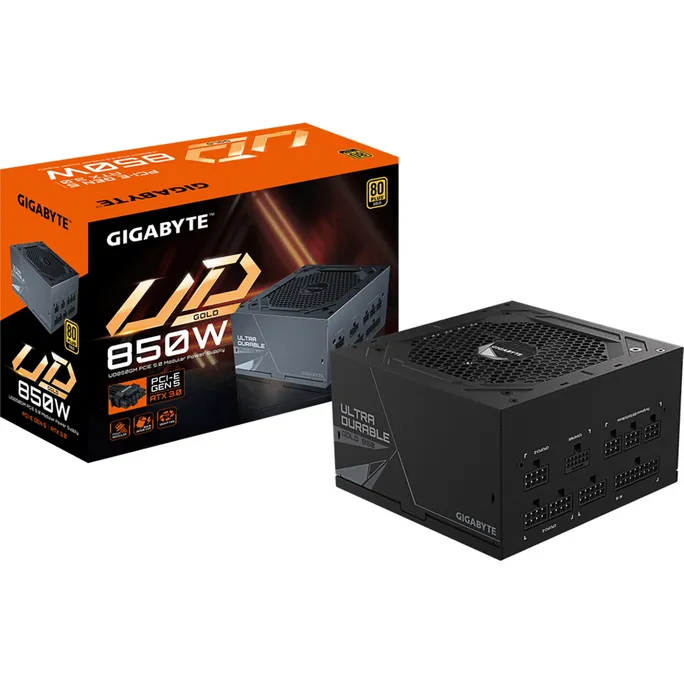 GIGABYTE UD850GM PG5 850 Watt ATX PCIe5.0 Netzteil, 80+ Gold, voll modular