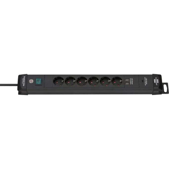 Brennenstuhl Premium Line USB Power Delivery Steckdosenleiste 6-fach 3m schwarz