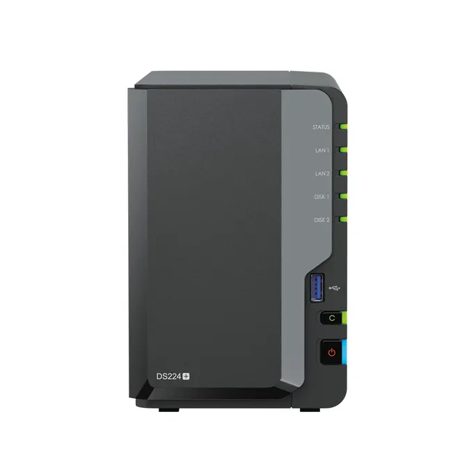 Synology Diskstation DS224+ NAS System 2-Bay inkl. 2x 8 TB Seagate ST8000VN004