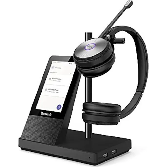 Yealink WH66 Dual Headset On-Ear DECT kabellos