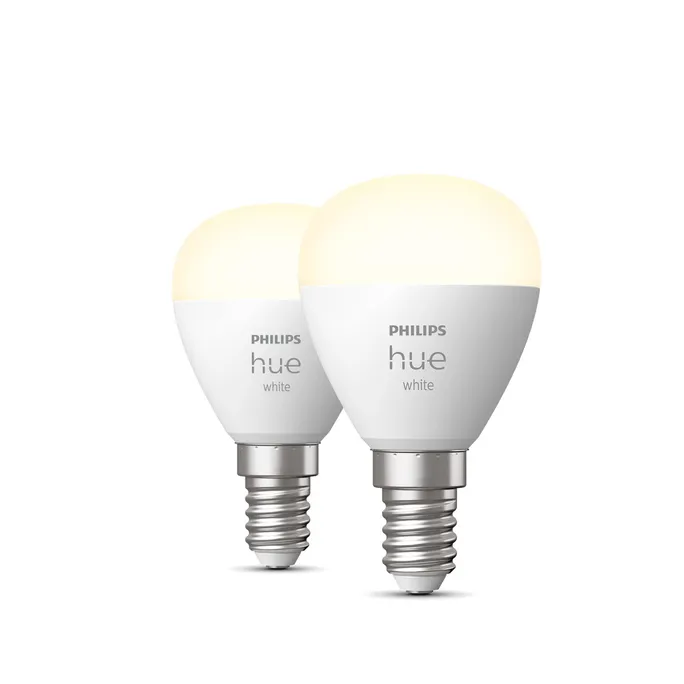Philips Hue White E14 Luster Doppelpack 2x 470lm