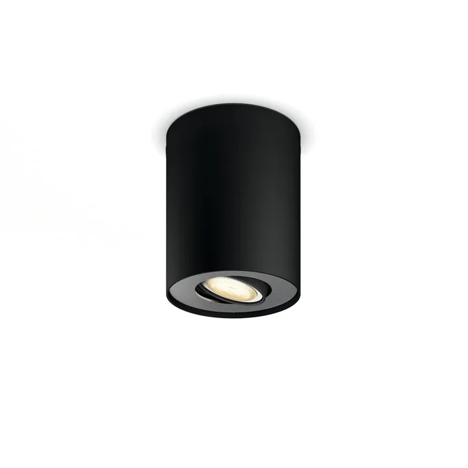 Philips Hue White Ambiance Pillar Einzelspot schwarz • Erweiterung