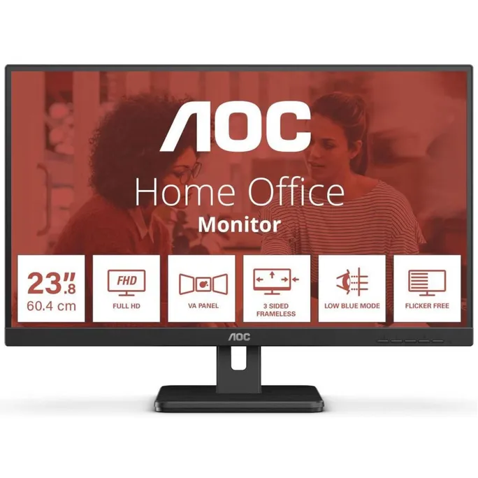 AOC 24E3UM 23.8 Zoll Full HD VA LED 16:9 75 Hz Office Monitor