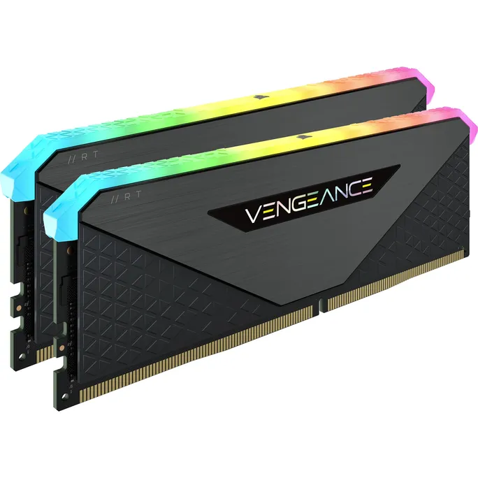 Corsair Vengeance RGB RT 32GB DDR4-3600 Kit (2x 16GB), CL16, grau