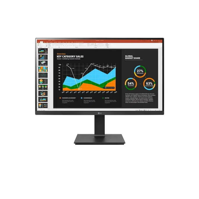 LG 27BQ75QB-B 27 Zoll WQHD IPS Panel 16:9 75 Hz Monitor