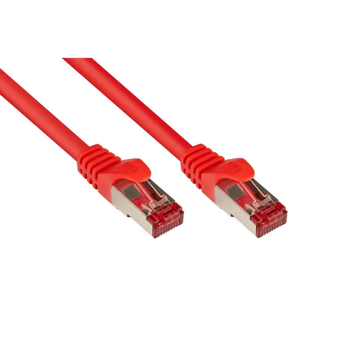 Good Connections 0,25m RNS Patchkabel CAT6 S/FTP PiMF rot