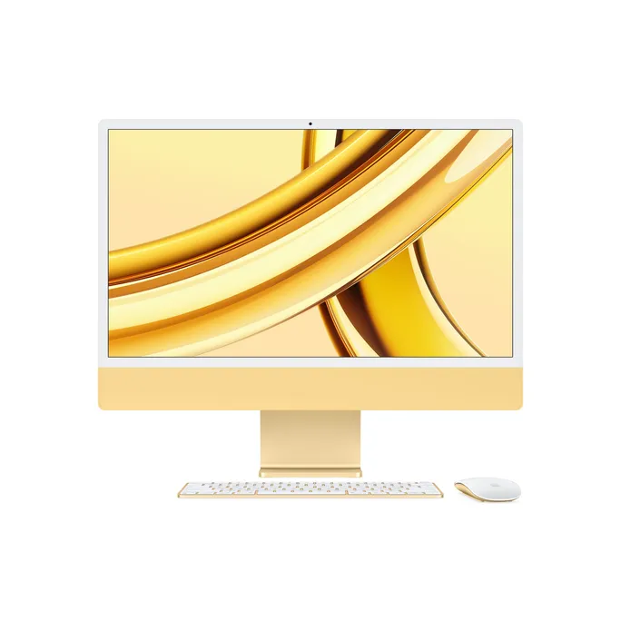 Apple iMac 24" Retina 4,5K 2023 M3/16/256GB 10C GPU Gelb Num BTO