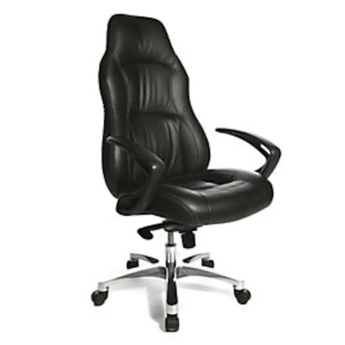 Topstar Chefsessel RS1 mit Kniematic-Wippmechanik, schwarz