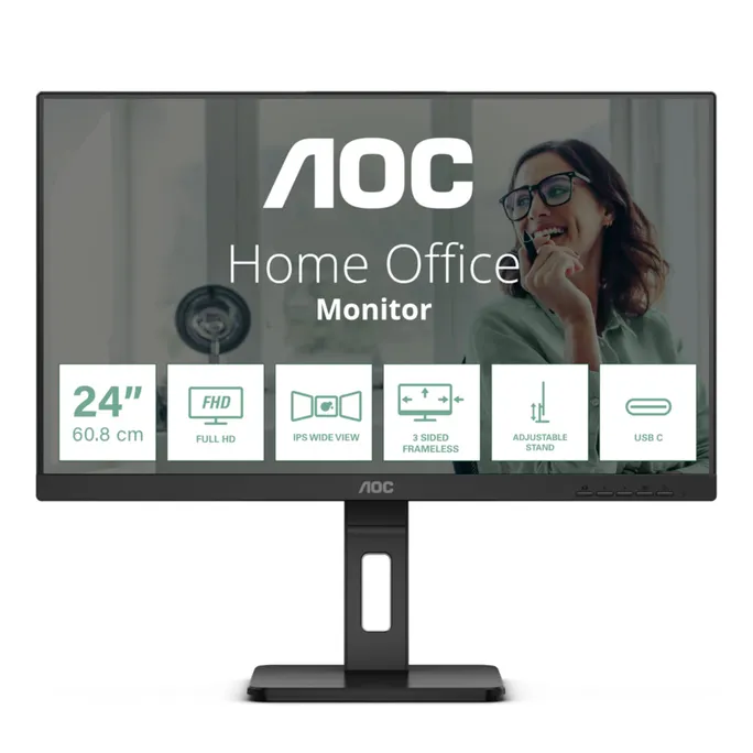 AOC 24P3CV 23.8 Zoll Full HD IPS Panel 16:9 75 Hz Monitor