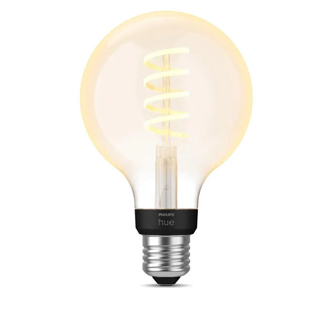 Philips Hue White Ambiance E27 Einzelpack Globe G93 Filament 550lm