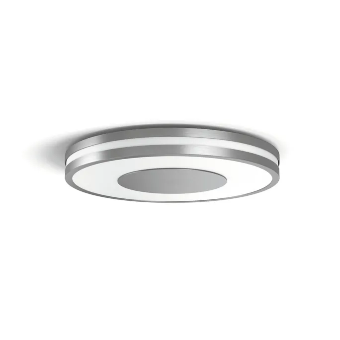 Philips Hue White Amb. Being Deckenleuchte BT aluminium 2400lm Dimmschalter