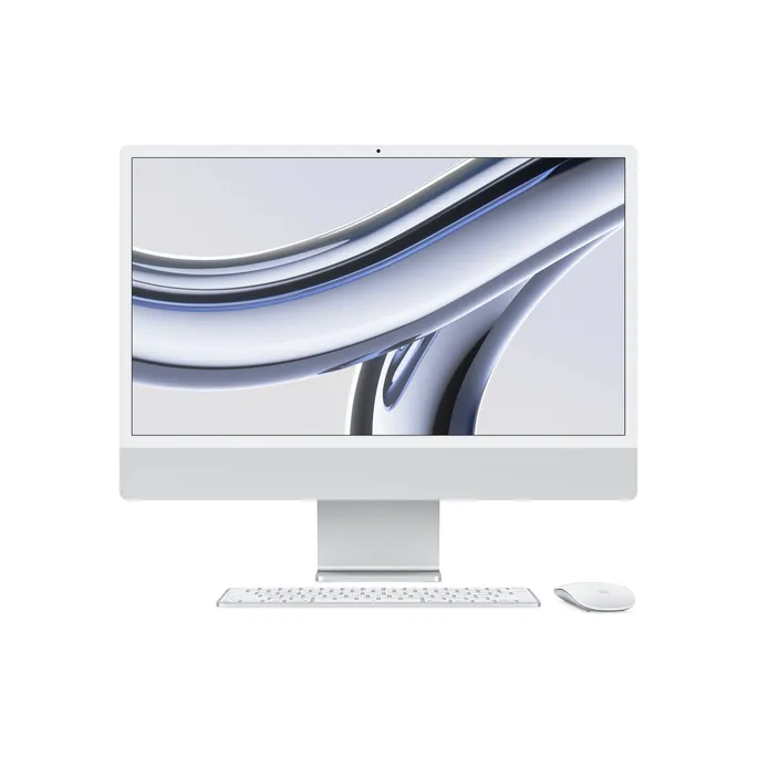 Apple iMac 24" Retina 4,5K 2023 M3/16/256GB 10C GPU Silber BTO