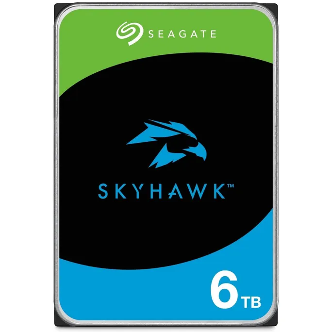 Seagate SkyHawk HDD ST6000VX009 - 6 TB 3,5 Zoll SATA 6 Gbit/s CMR