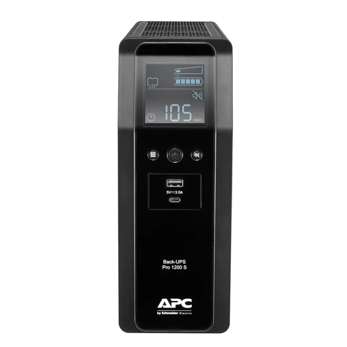 APC Back-UPS Pro 1200S, 1200VA, 230V - 8x IEC Ausgänge (BR1200SI)