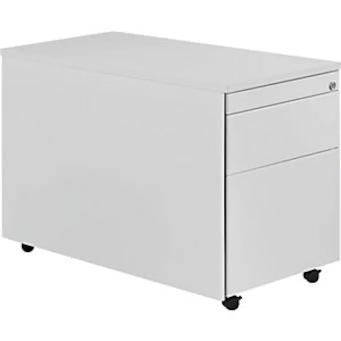 Schüberollcontainer, 579x800mm, Kunststoffpl., 1 Schub,lichtgrau