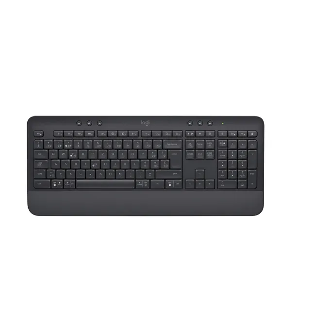 Logitech Signature K650 Tastatur kabellos (Logi Bolt), Schwarz (Layout: Deutsch CH)