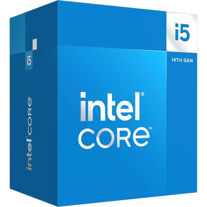 INTEL Core i5-14400F 3,5 GHz 10 Kerne 30MB Cache Sockel 1700 (Boxed m. Lüfter)
