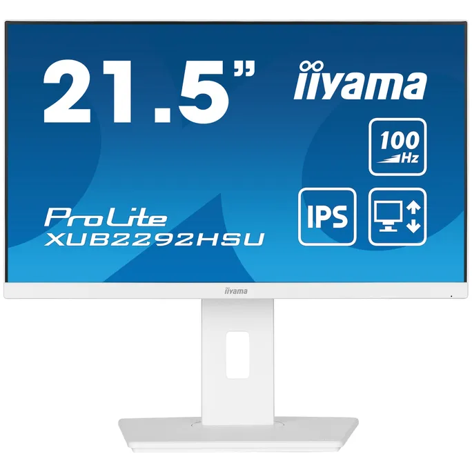 iiyama ProLite XUB2292HSU-W6 54,6cm (21,5") FHD IPS Monitor HDMI/DP/USB 100Hz