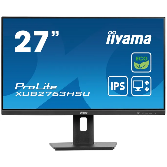 iiyama ProLite XUB2763HSU-B1 68,6cm (27") FHD IPS Monitor HDMI/DP 100Hz