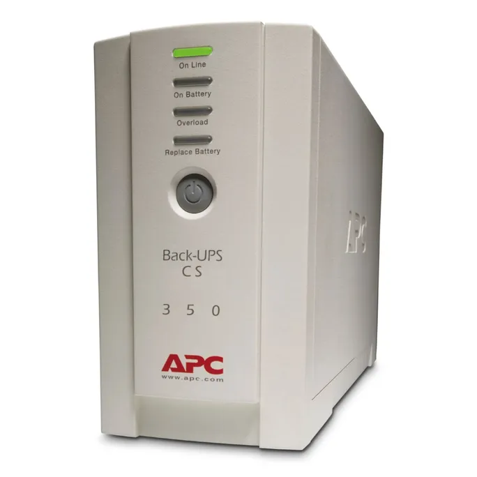 APC Back UPS CS-BK350EI, 350VA, 4x C13, Überspannungsschutz