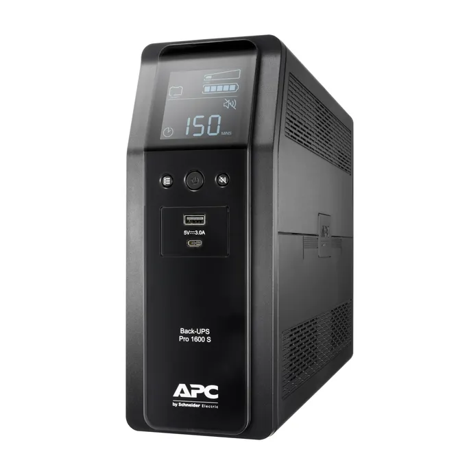 APC Back UPS PRO BR1600SI, 1600VA, 8x C13, AVR, Display, Überspannungsschutz