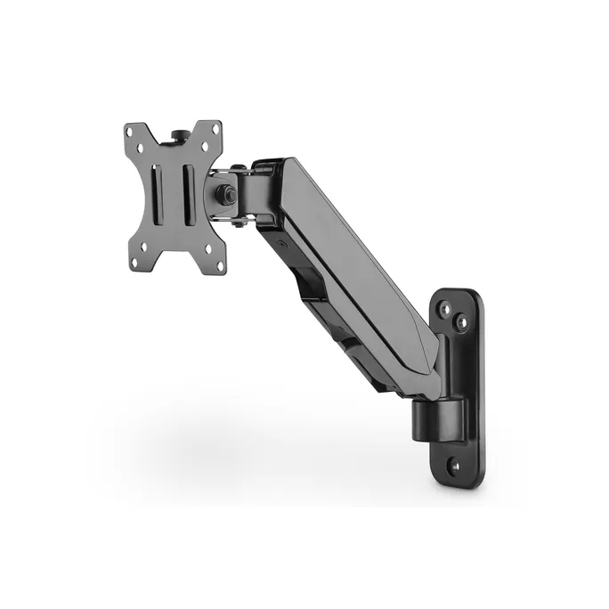 DIGITUS Universal Single Monitorhalter mit Gasdruckfeder, Wandmontage