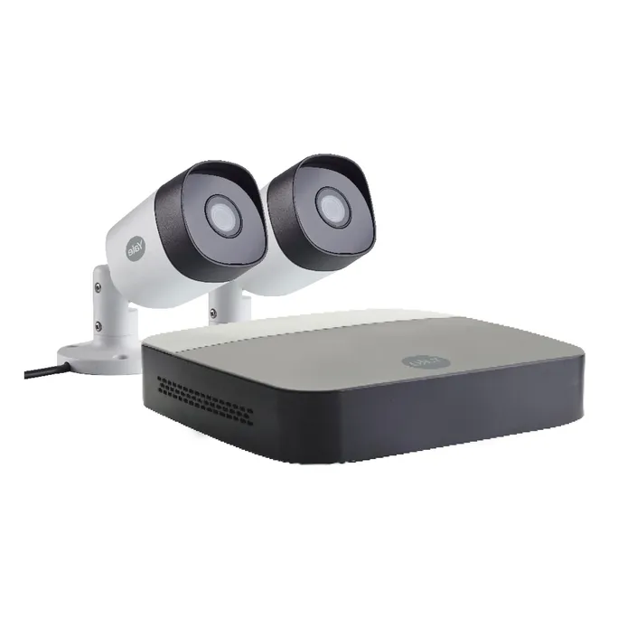 Yale Smart Home CCTV Kit mit 2 FullHD Outdoor Kameras - Weiß