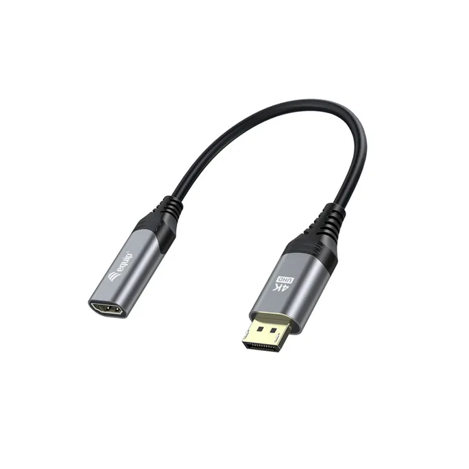 EQUIP 133445 DisplayPort 1.2 auf HDMI Adapter, 4K/60Hz