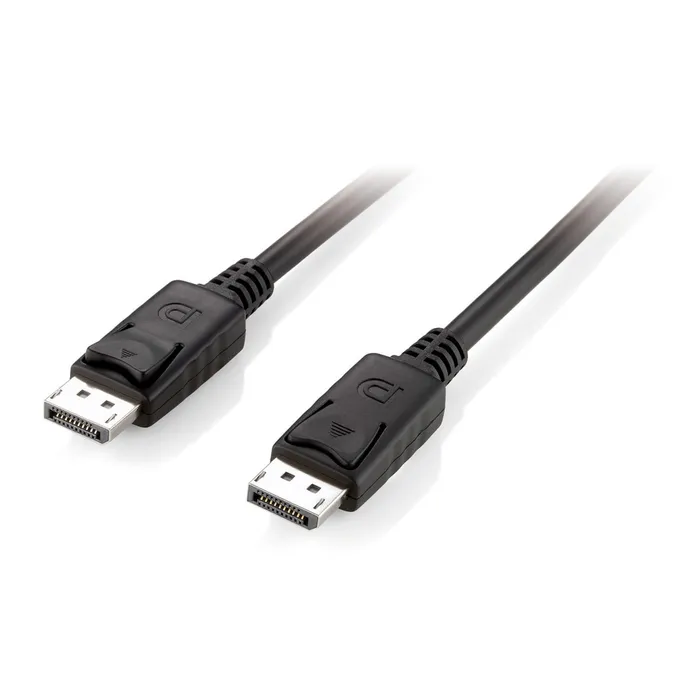 Equip 119337 DisplayPort 1.2 Kabel, Stecker auf Stecker, 5m, schwarz