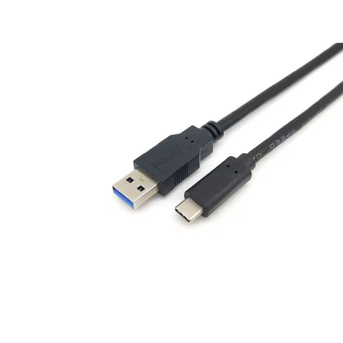 EQUIP 12834107 USB 3.2 Gen 1 A auf C Kabel, M/M, 1,0m, 5Gbps, Schwarz