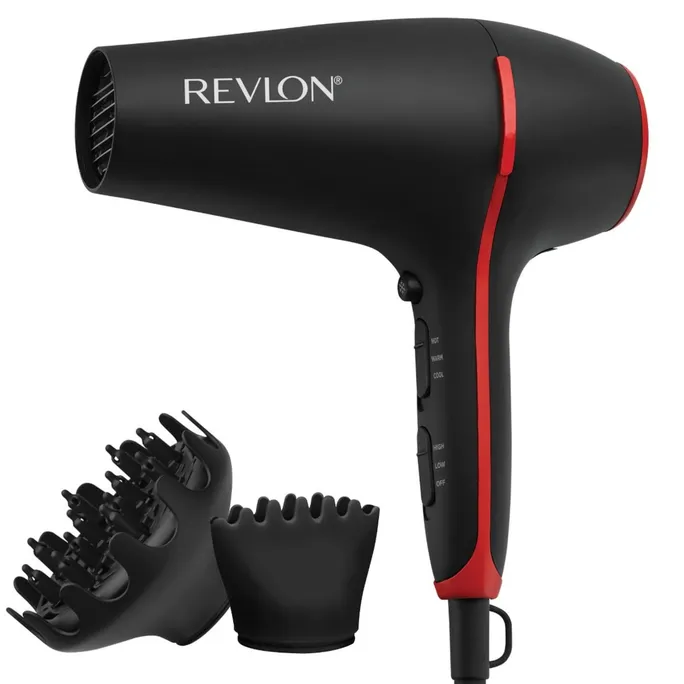 REVLON Smoothstay Hairdryer Haartrockner schwarz
