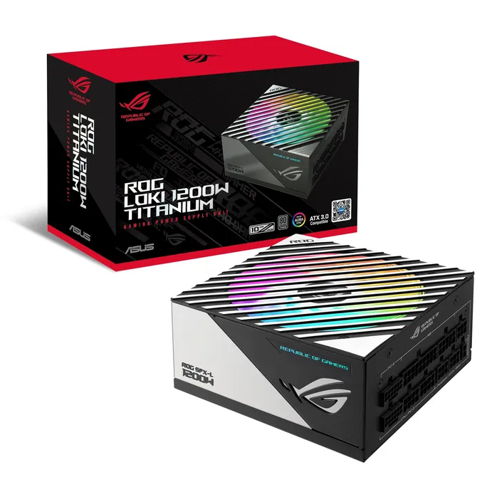 ASUS ROG Loki Titanium 1200W SFX Netzteil ATX3.0 PCIe 5.0