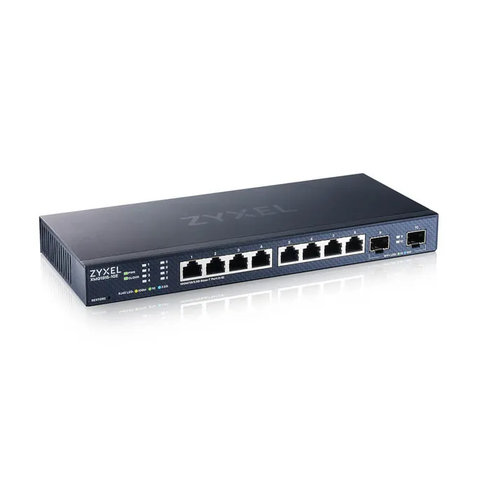 ZyXEL XMG1915-10E 8-Port 2.5GbE, 2 SFP+ Web/Smart Switch, NebulaFlex, lüfterlos