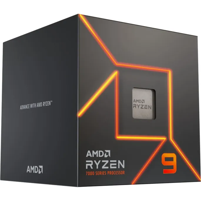 AMD Ryzen™ 9 7900 12-Kern CPU, Sockel AM5, Boxed (mit Wraith Stealth Kühler)