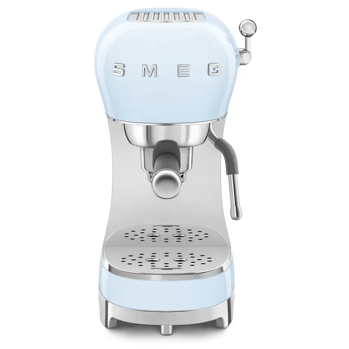 SMEG ECF02PBEU 50s Style Espresso-Kaffeemaschine Pastellblau