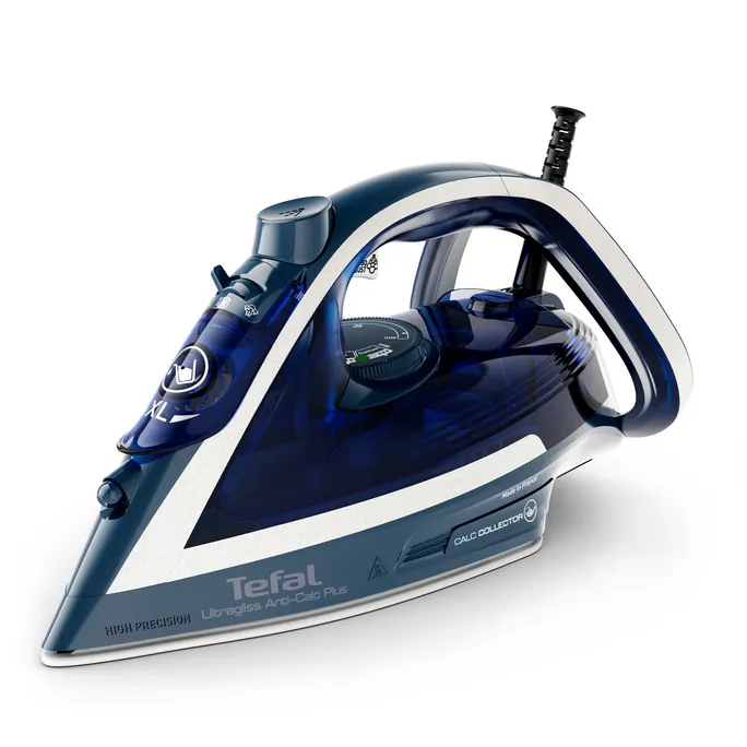 Tefal FV6830 Ultragliss Plus Dampfbügeleisen 2800W Blau Weiß