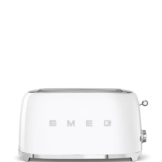 SMEG TSF02WHEU 50s Style 4 Scheiben Langschlitz Toaster Weiß