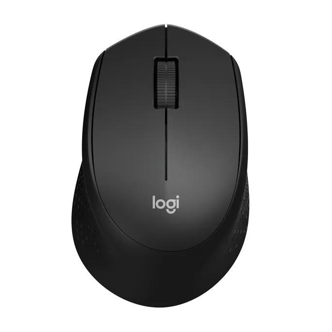 Logitech M330 Silent Plus Kabellose Maus Schwarz