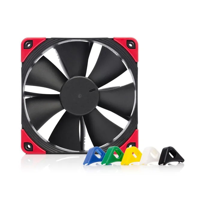 Noctua NF-F12 PWM chromax.black.swap 120x120x25mm, 4Pin PWM (1500rpm, 22,4dB(A))