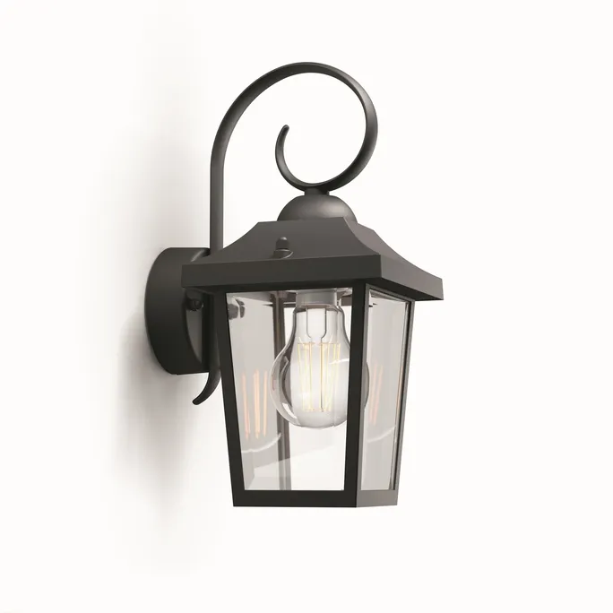 Philips Buzzard Wandlaterne Schwarz